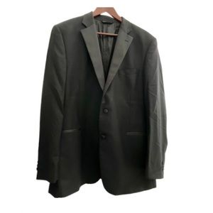 Tuxedo set Black G. Manzoni size XL, pants TG/size 44 Drop 6L